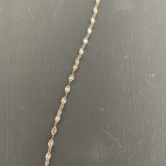 Beautiful 14 KT white gold necklace - Picture 2 of 5